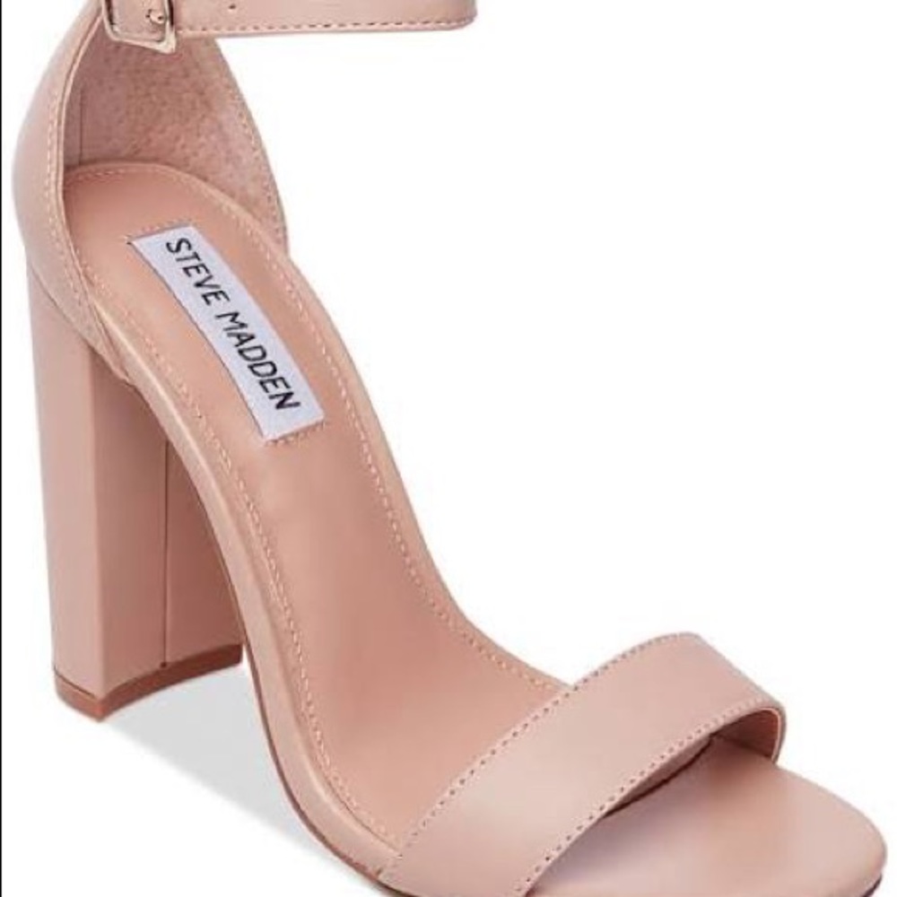 Nude Steve Madden Heels